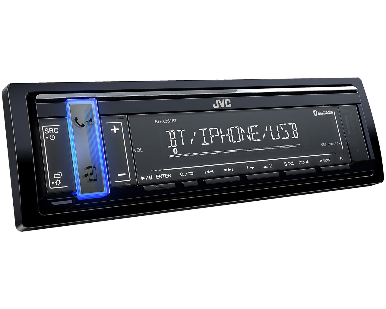 JVC KD-X361BT ���� � ��������-�������� INCAR